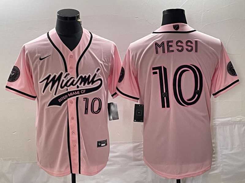 Men's Inter Miami CF #10 Lionel Messi Pink Cool Base Stitched Jersey,We sell and wholesale Men's Inter Miami CF #10 Lionel Messi Pink Cool Base Stitched Jersey on line form chian!